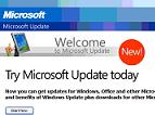Microsoft Update cu forta